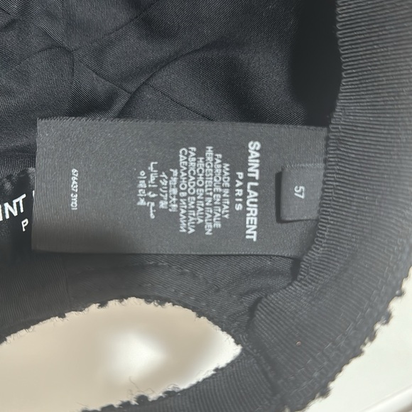 Saint Laurent cap - Picture 2 of 6